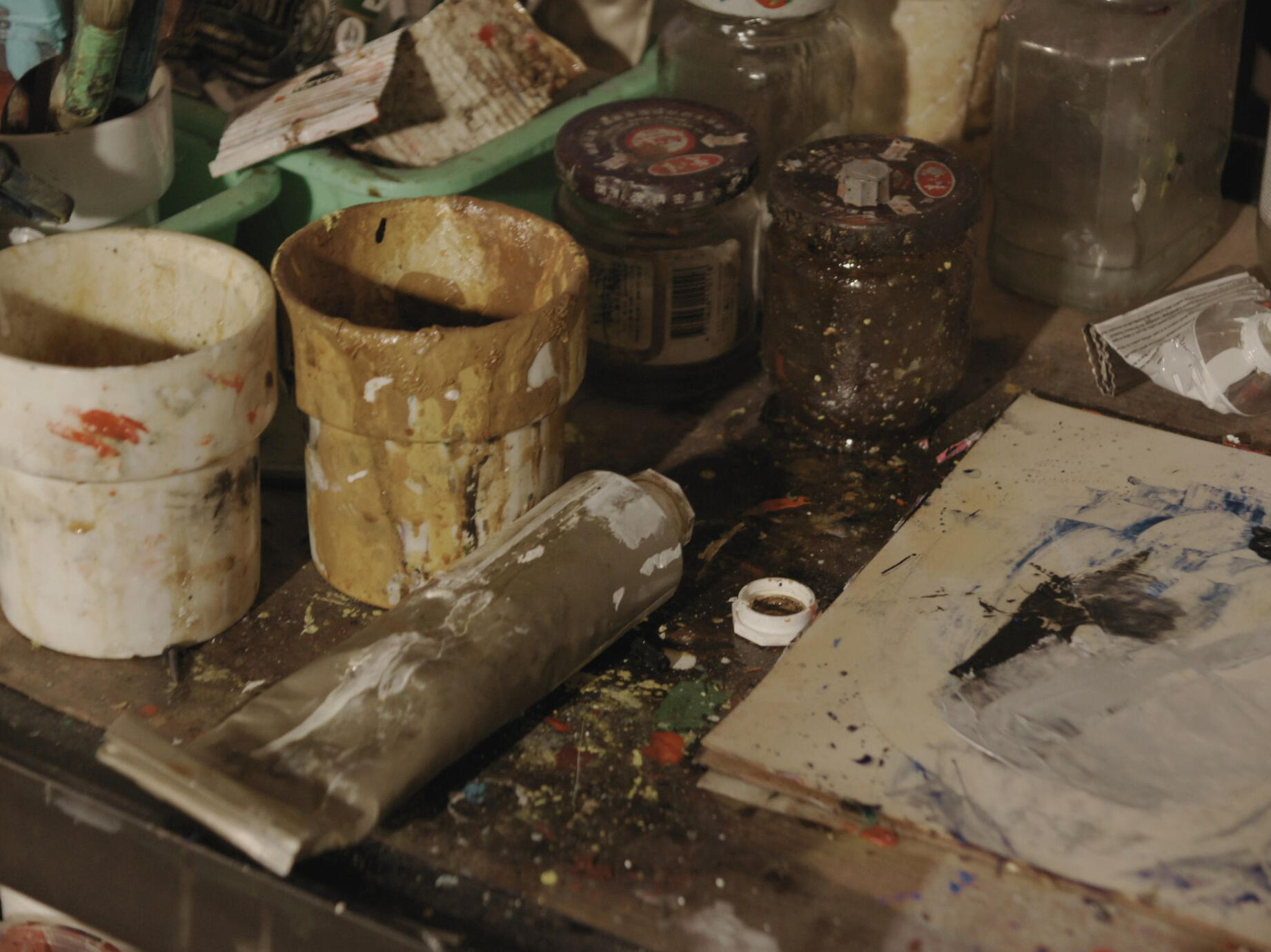 9.每一個筆觸，都是一次與自己對話的行為。